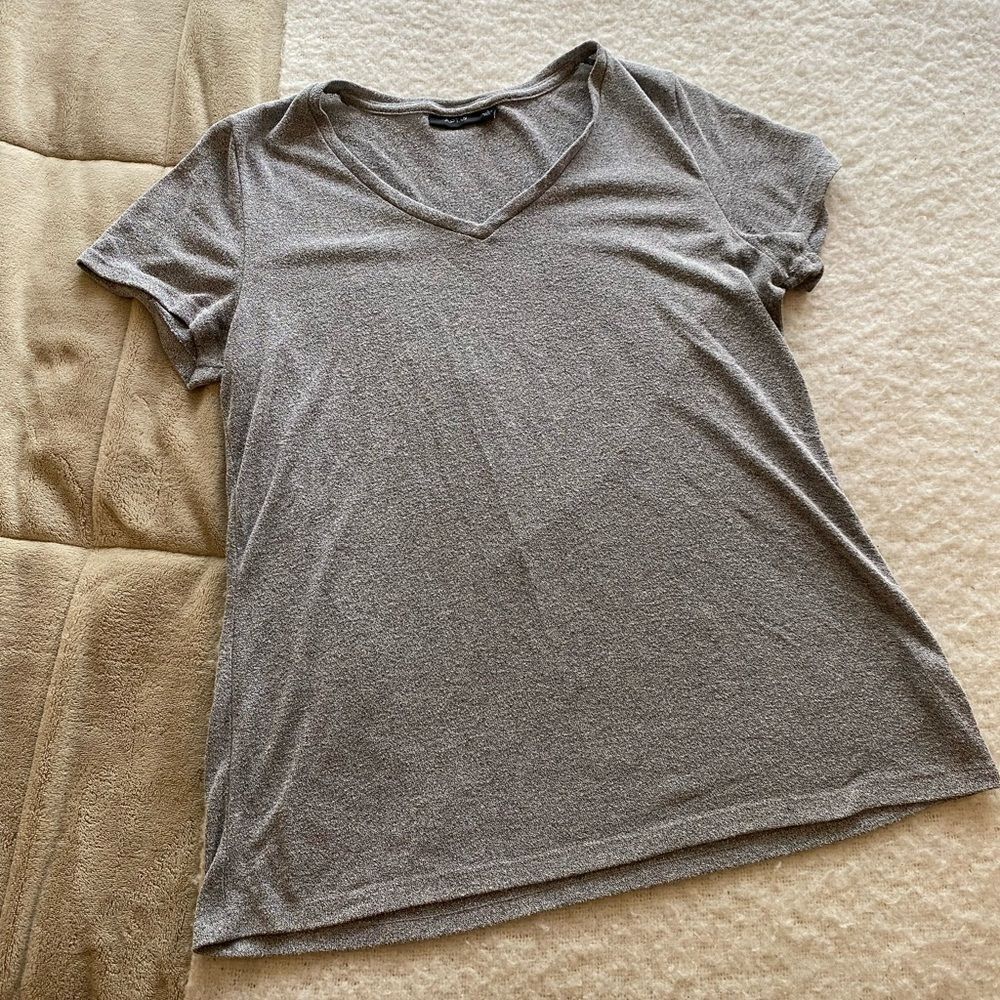 Apt. 9 Classic Gray Short Sleeve Tee Size Large